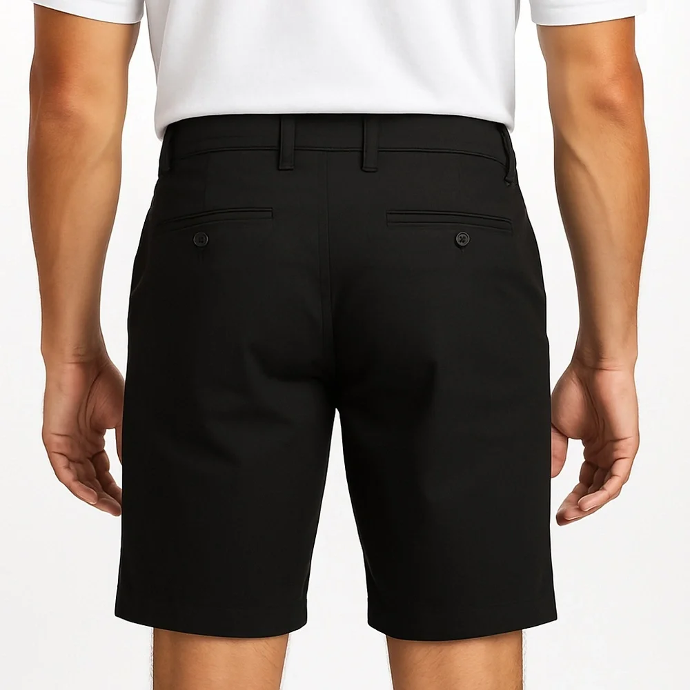 NWT O’Neill Men’s Drive Fixed Waist Shorts – Size 40 – Black – 10” Inseam